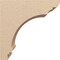 Ekena Millwork 11"W x 22"D x 22"H Classic Hughes Rough Cedar Woodgrain TimberThane Corbel, Primed Tan CORUR11X22X22HUGRCPR - alternate 2